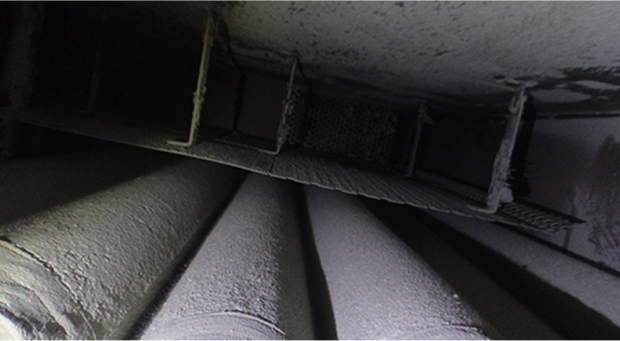 필터를 사용한 분진 여과