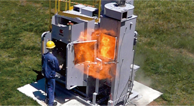 분진폭발로 인한 폭발압력 확산